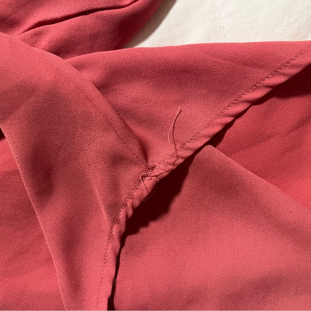 Pink Zipper Blouse - Picture 6 of 6